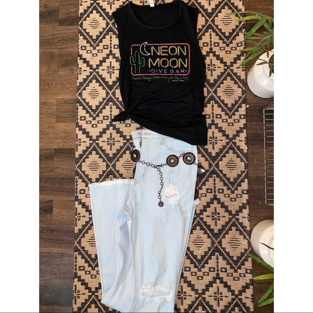 Neon Moon Tank